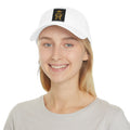 Gold Crown Monogram Patch Cap | Embroidered Logo Baseball Cap